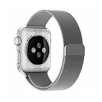 Ремінець для годинника Milanese loop steel bracelet Apple watch, 42-44 мм. Silver, фото 3
