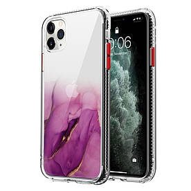 Чохол для Apple iPhone 12 Mini акриловий, Diffusion, Фіолетовий