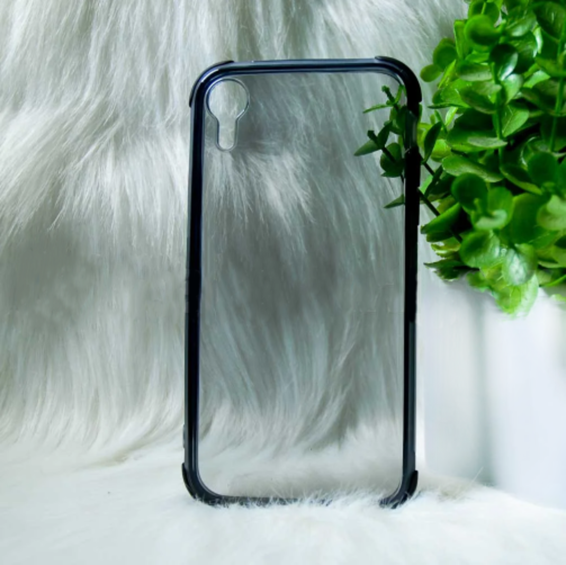 Силіконовий чохол Iphone XR "Colorfull" Чорний (black)