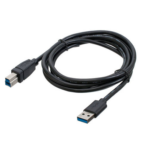 Кабель USB 3.0 AM - BM, 1.8м для принтера сканера БФП, фото 1