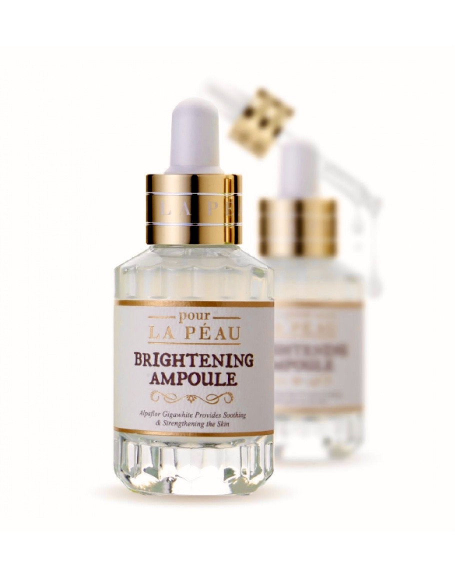 Ампульна сироватка з вибілювальним і зволожувальним ефектом La Peau Brightening Ampoule