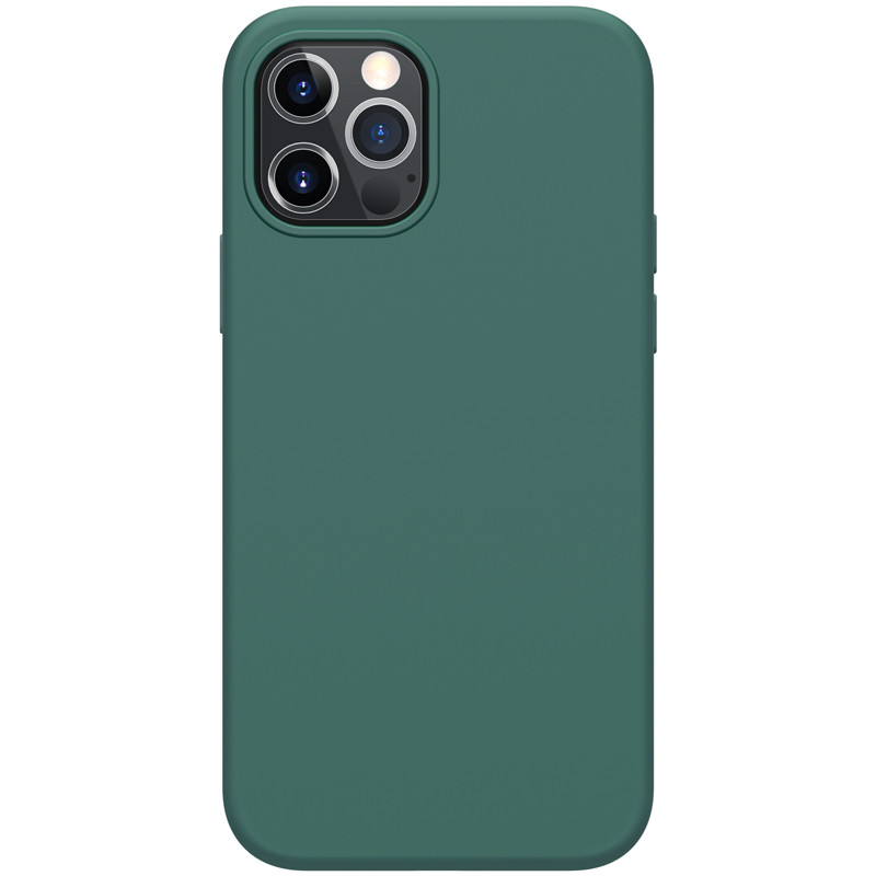 Nillkin iPhone 12 / 12 Pro (6,1") Flex Pure Case Green Силіконовий Чохол, фото 1