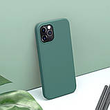 Nillkin iPhone 12 / 12 Pro (6,1") Flex Pure Case Green Силіконовий Чохол, фото 4