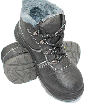 Черевики робочі шкіряні з металевим носком