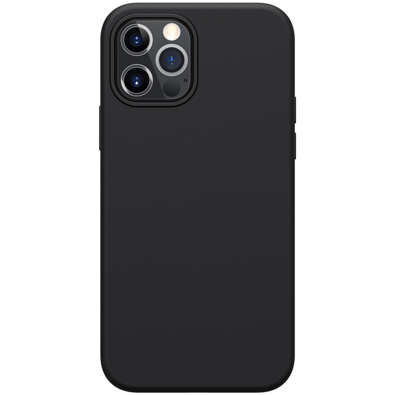 Nillkin iPhone 12 / 12 Pro (6,1") Flex Pure Case Black Силіконовий Чохол