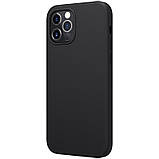 Nillkin iPhone 12 / 12 Pro (6,1") Flex Pure Case Black Силіконовий Чохол, фото 4
