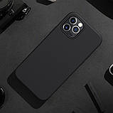 Nillkin iPhone 12 / 12 Pro (6,1") Flex Pure Case Black Силіконовий Чохол, фото 4