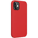 Nillkin iPhone mini 12 (5.4") Flex Pure Case Red Силіконовий Чохол, фото 4