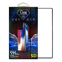 Защитное стекло Premium Glass 5D Full Glue для Huawei P40 Black
