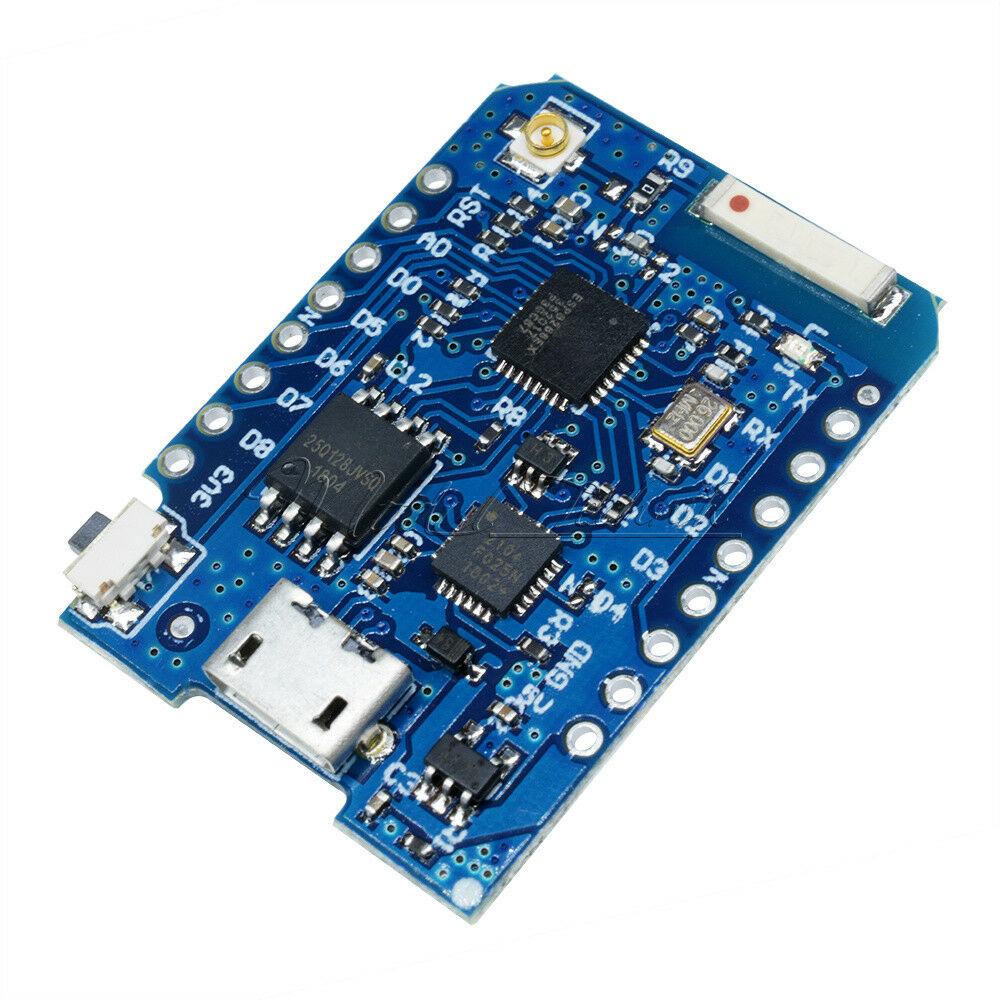 Плата WiFi Wemos D1 mini Pro на чипе ESP8266EX - фото 1 - id-p1280092384