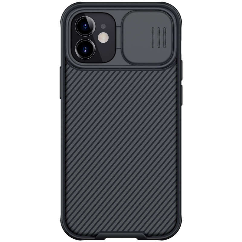 Магнітний чохол Nillkin для iPhone 12 mini (5.4 ") (CamShield Pro Magnetic Case) Black з захистом камери
