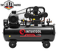 Компрессор поршневой 200 л INTERTOOL PT-0040 (7.5 кВт 380Вт 1050 л/мин) 3 цилиндра