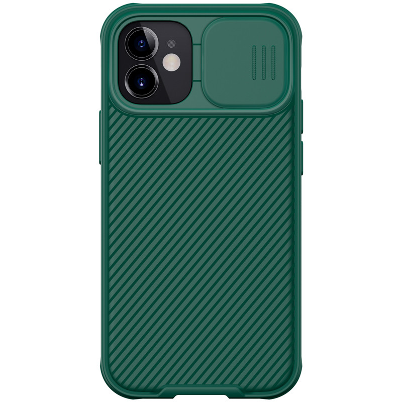 Nillkin iPhone mini 12 (5.4") CamShield Pro Case Green Чохол Накладка на Бампер, фото 1