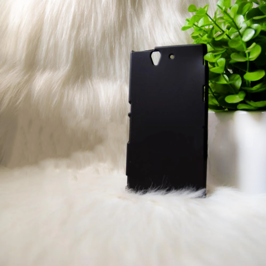 Силіконовий чохол Sony Xperia Z / C6603 "Cool Black Чорний (black)