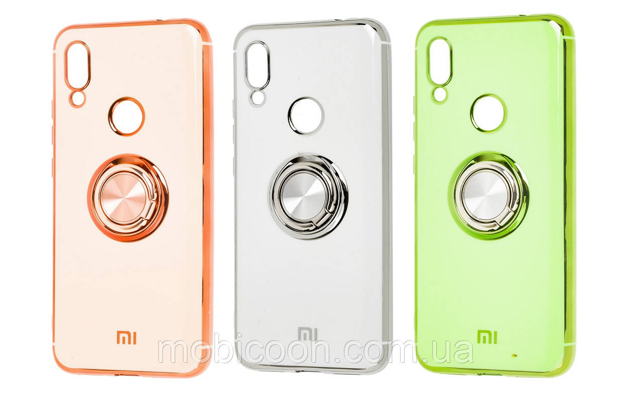 Накладка Soft GLASS кільце для Xiaomi Redmi Note 7