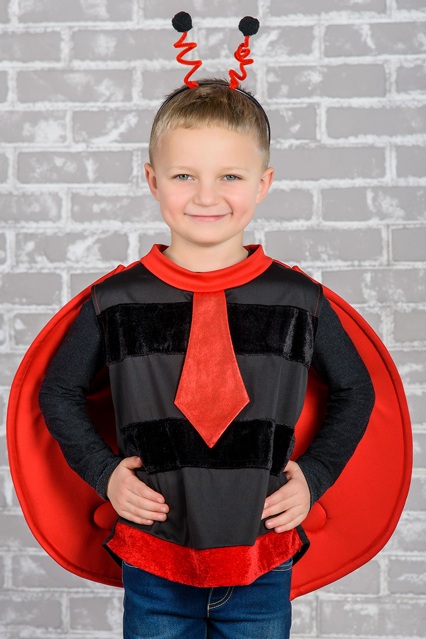 Детский карнавальный костюм Божья коровка для мальчика (ID#1280103828 ...