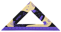 Треугольник деревянный 15см NASA фиолетовый AS-0667