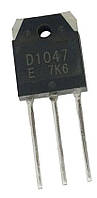 Транзистор биполярный 2SD1047, NPN, Ic=12А, Vceo=140В, Vcbo=160В, Pd=100Вт [TO-3PN]