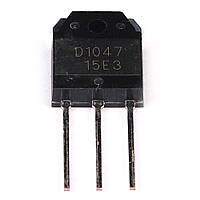 Транзистор биполярный 2SD1047, NPN, Ic=12А, Vceo=140В, Vcbo=160В, Pd=100Вт [TO-3PN]