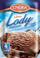 Сухе морозиво порошок у пакетиках Lody Cykoria Czekoladowym smaku (шоколадне), 60 г