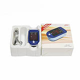 Пульсоксиметр Pulse Oximeter Jziki JZK -302, пульсометр електронний на палець, оксиметром, пульсотахограф, фото 5