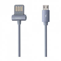 Кабель Remax Waist Drum RC-082m for Micro 2,1A/1m Grey