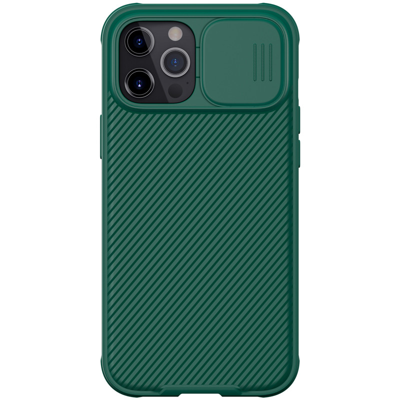 Nillkin iPhone 12 Pro Max (6.7") CamShield Pro Case Green Чохол Накладка на Бампер