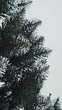 Штучна ялинка Снігова Королева 2.2 м зелена. Ялина засніжена. Штучна ялинка з білими кінчиками, фото 8