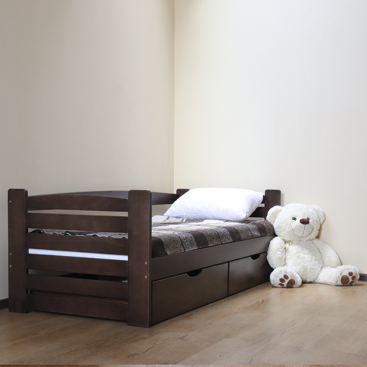 Ліжко дитяче дерев'яне Карлсон (масив бука)