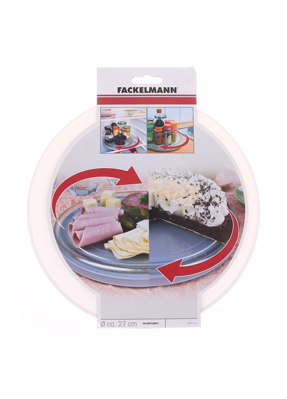 Подставка для торта Fackelmann, D30см, которая вращается, пластик - фото 1 - id-p1260862819