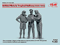 Пилоты ВВС Великобритании в тропической униформе (1939-1943 год). 1/32 ICM 32106