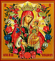 Набор алмазной вышивки (мозаики) "Богородица Неувядаемый Цвет - Благословение"