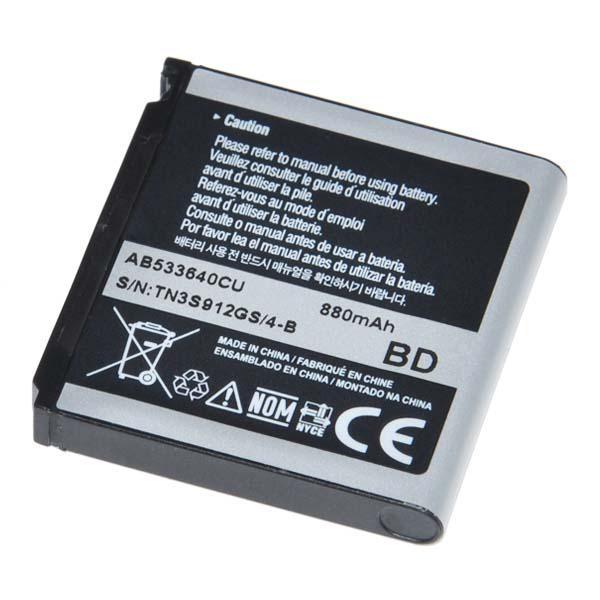 Акумулятор Samsung s3600 G400/G600 / AB533640CU, 880 mAh ААА no logo Original PRC