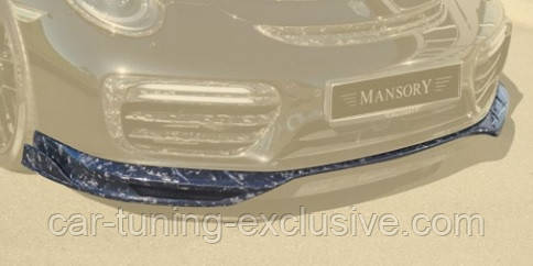 MANSORY front bumper lip for Porsche 992