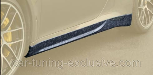 MANSORY side skirts lips for Porsche 992