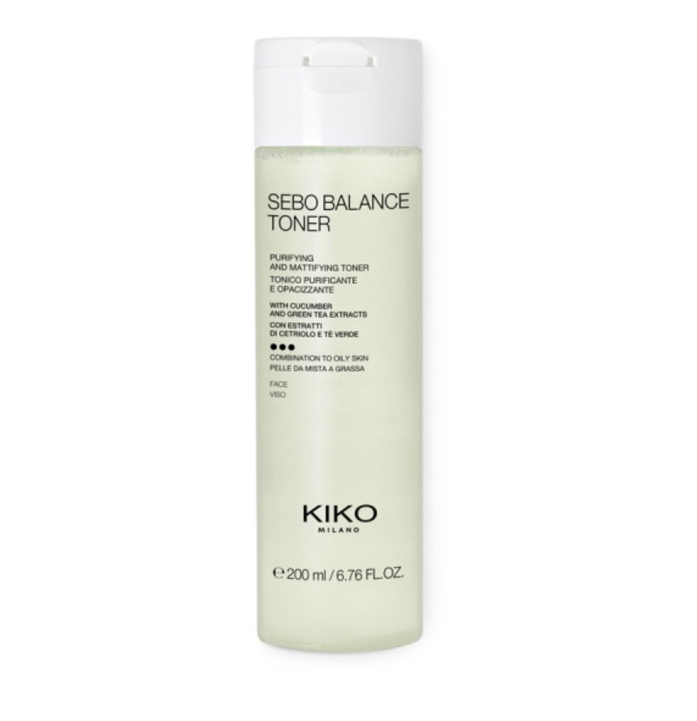Матувальний тонік для обличчя KIKO Milano Sebo Balance Toner