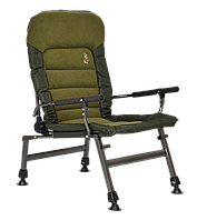 Крісло коропове Elektrostatyk FK6 посилене з підлокітниками max. 150kg. [New 2020]