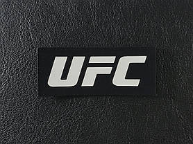 Нашивка UFC білий 60х28 мм, фото 3