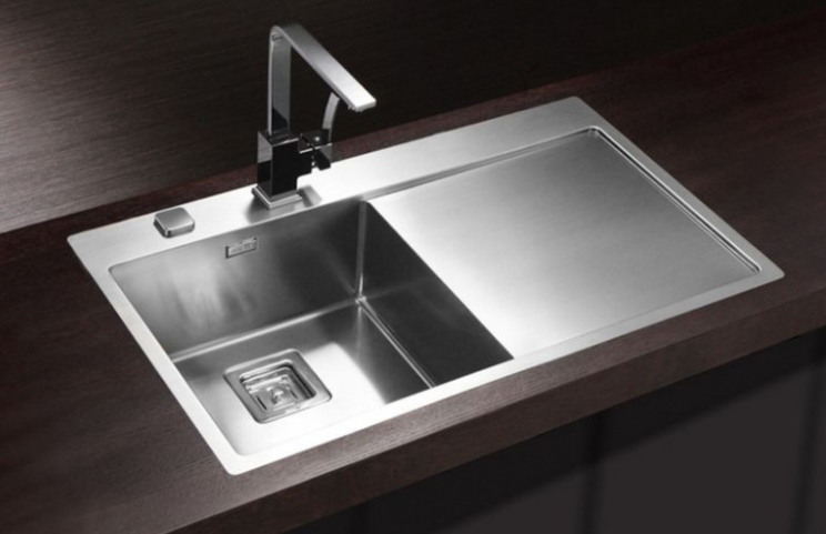 Мийка кухонна врізна з нержавіючої сталі Alveus Stylux 50R полірована
