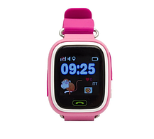 Дитячий смарт-годинник Q90S Pink з GPS, фото 5