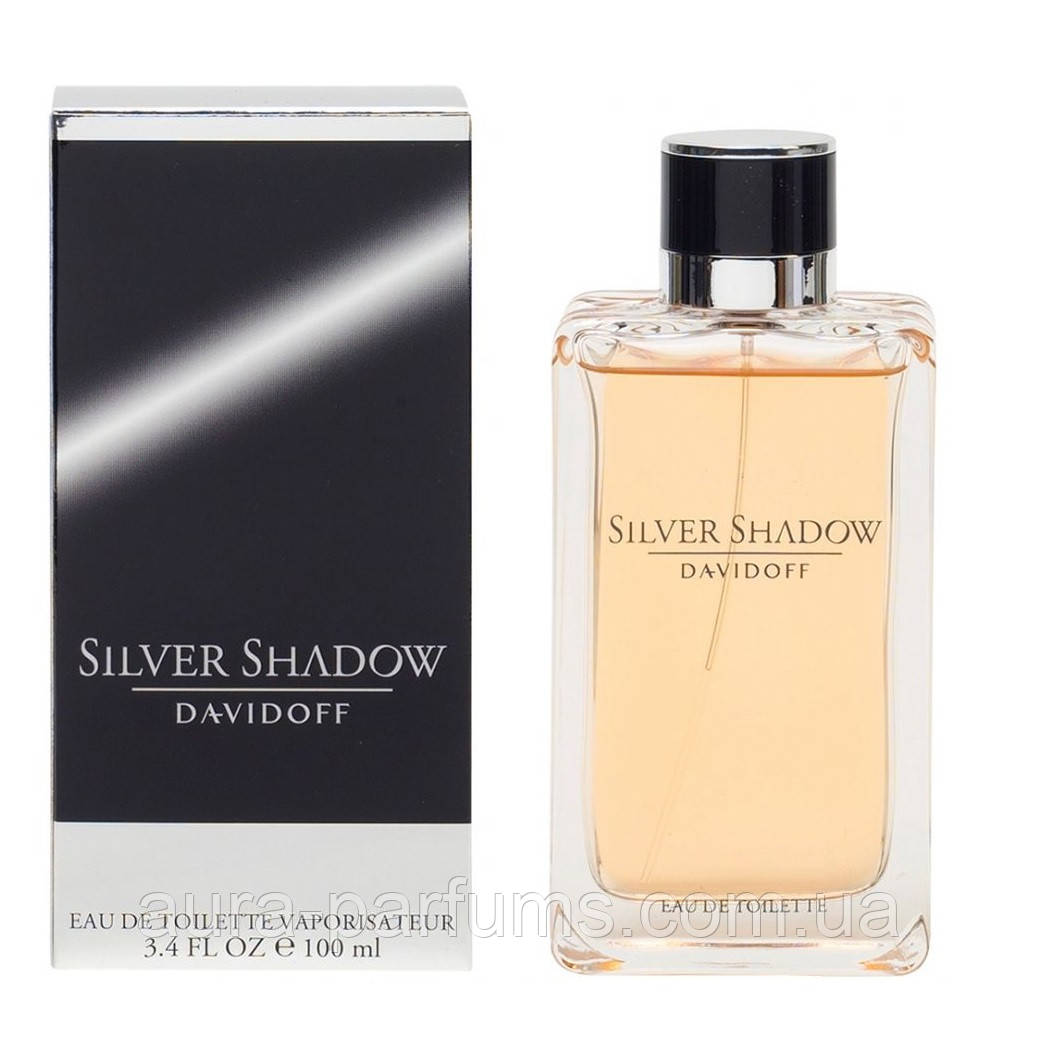 Чоловічі парфуми Davidoff Silver Shadow Туалетна вода 100 ml/мл