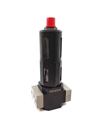 Фільтр для очищення повітря 1/4", 5мкм, 950 л/хв, метал INTERTOOL PT-1416, фото 1