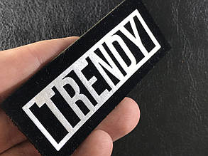 Нашивка Trendy 75х30 мм, фото 3
