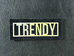 Нашивка Trendy 75х30 мм, фото 1