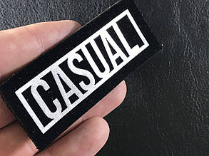 Нашивка Casual 75х30 мм, фото 3