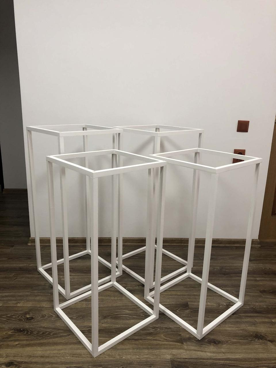Підставка з дерева та скла для декора Manific Decor
