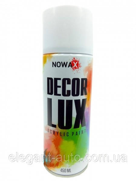 Фарба білий мат 450ml "Nowax" NX48013