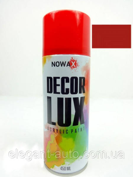 Фарба червона сигнальний 450ml "Nowax" NX48023