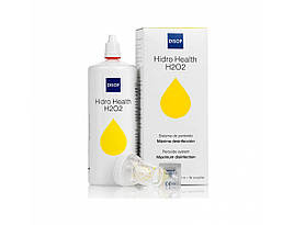 Disop Hidro Health H2O2 360мл + 36 таблеток| Пероксидний розчин для контактних лінз| Пероксидна система