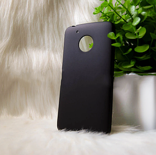 Силіконовий чохол Motorola G5 "Cool Black Чорний (black)